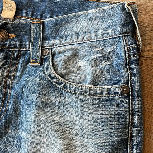 True Religion Men’s Ricky Relaxed Straight Jeans 32x33 - Picture 16 of 16